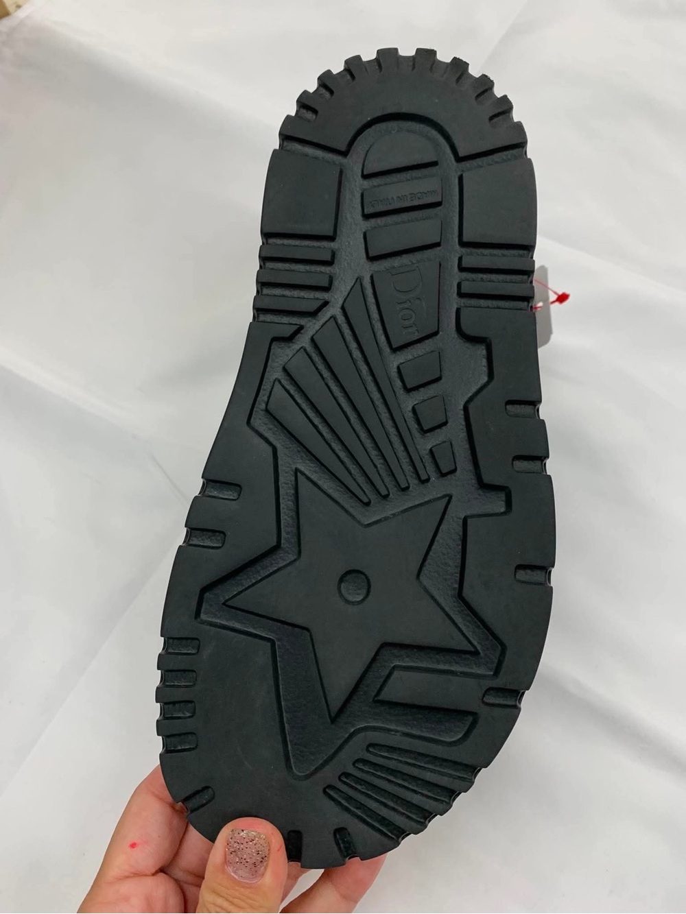 Brand new  Dior Black Quilted Leather Logo Strap Sandals with Gold Hardware - Picture 4 of 5